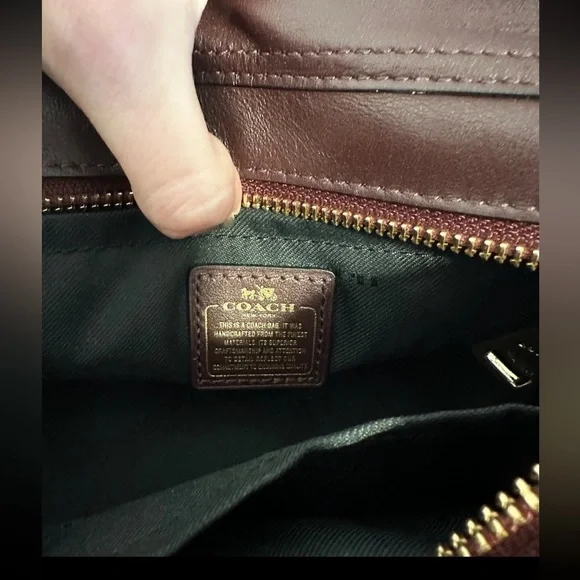 Coach Swagger 20 Exotic Colorblock Crossbody/Carryall Bag - Picture 3 of 16